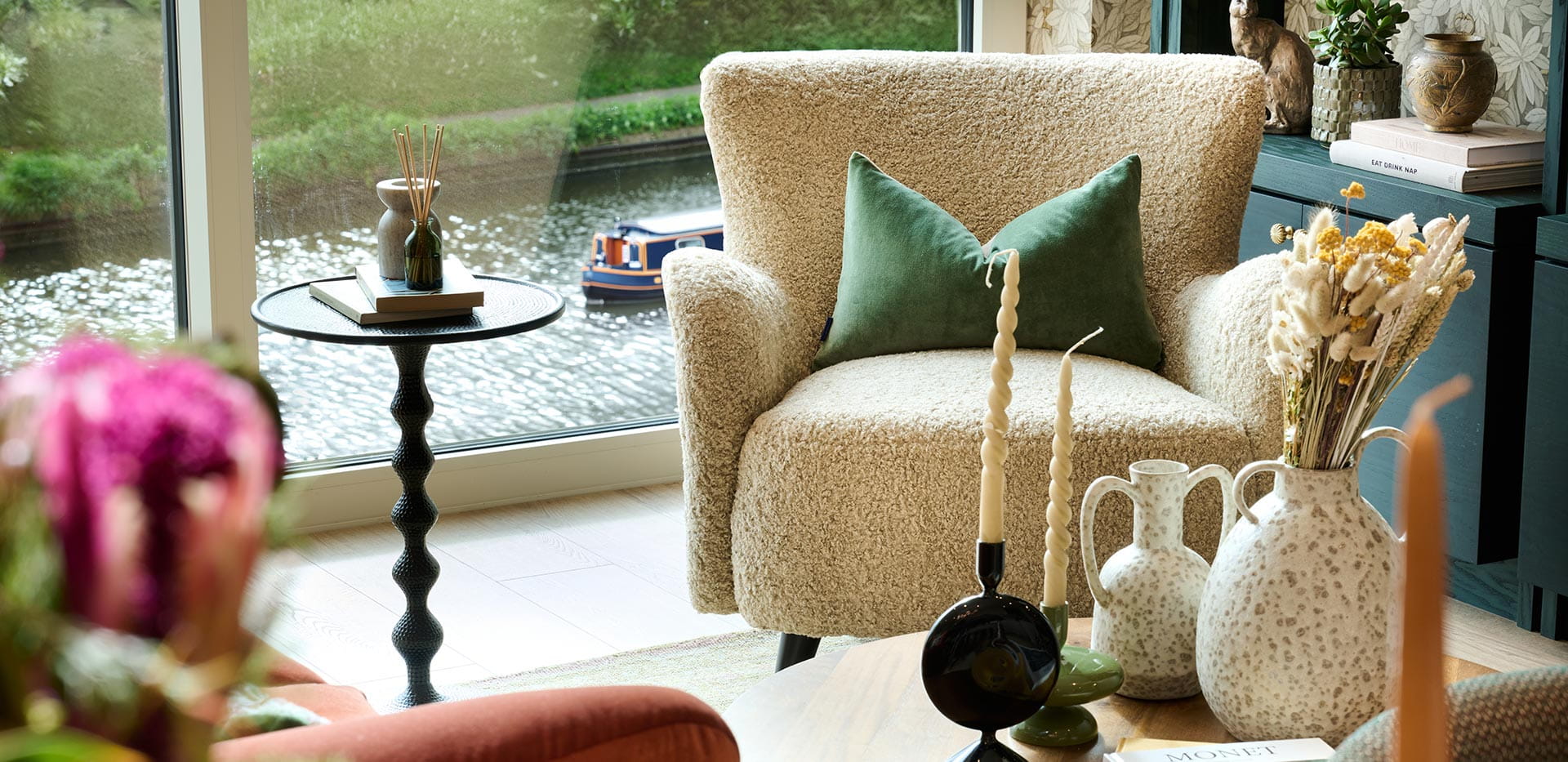 Interior living image at a Waterview House showhome