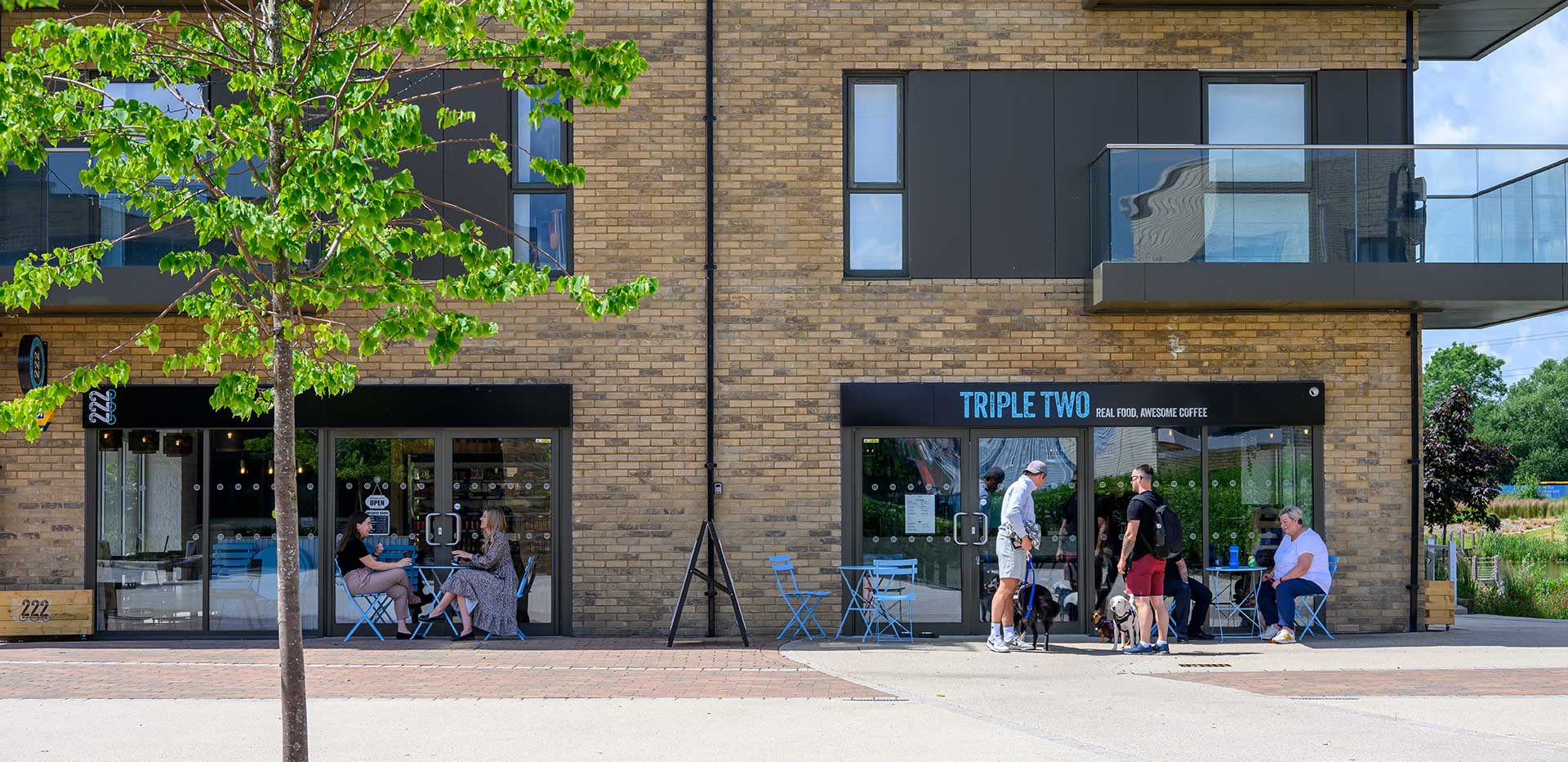 Green Park Village exterior café image 