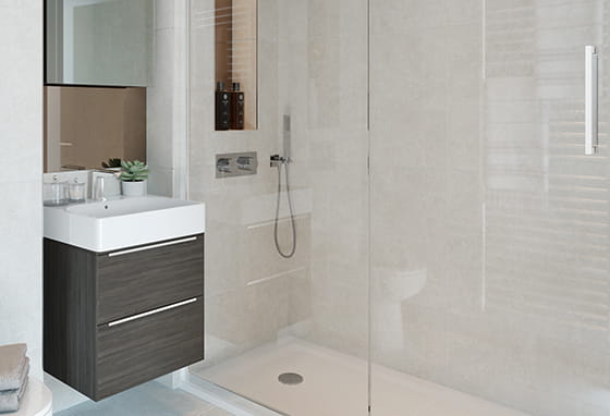 Green Park Village, The Longwater Collection, Specification, Shower Room