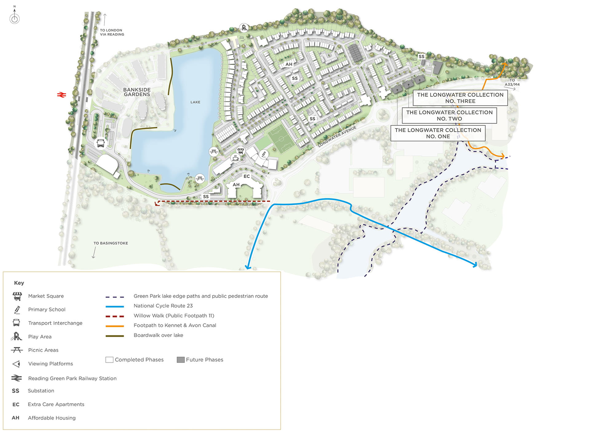 Image of siteplan at Longwater Reach