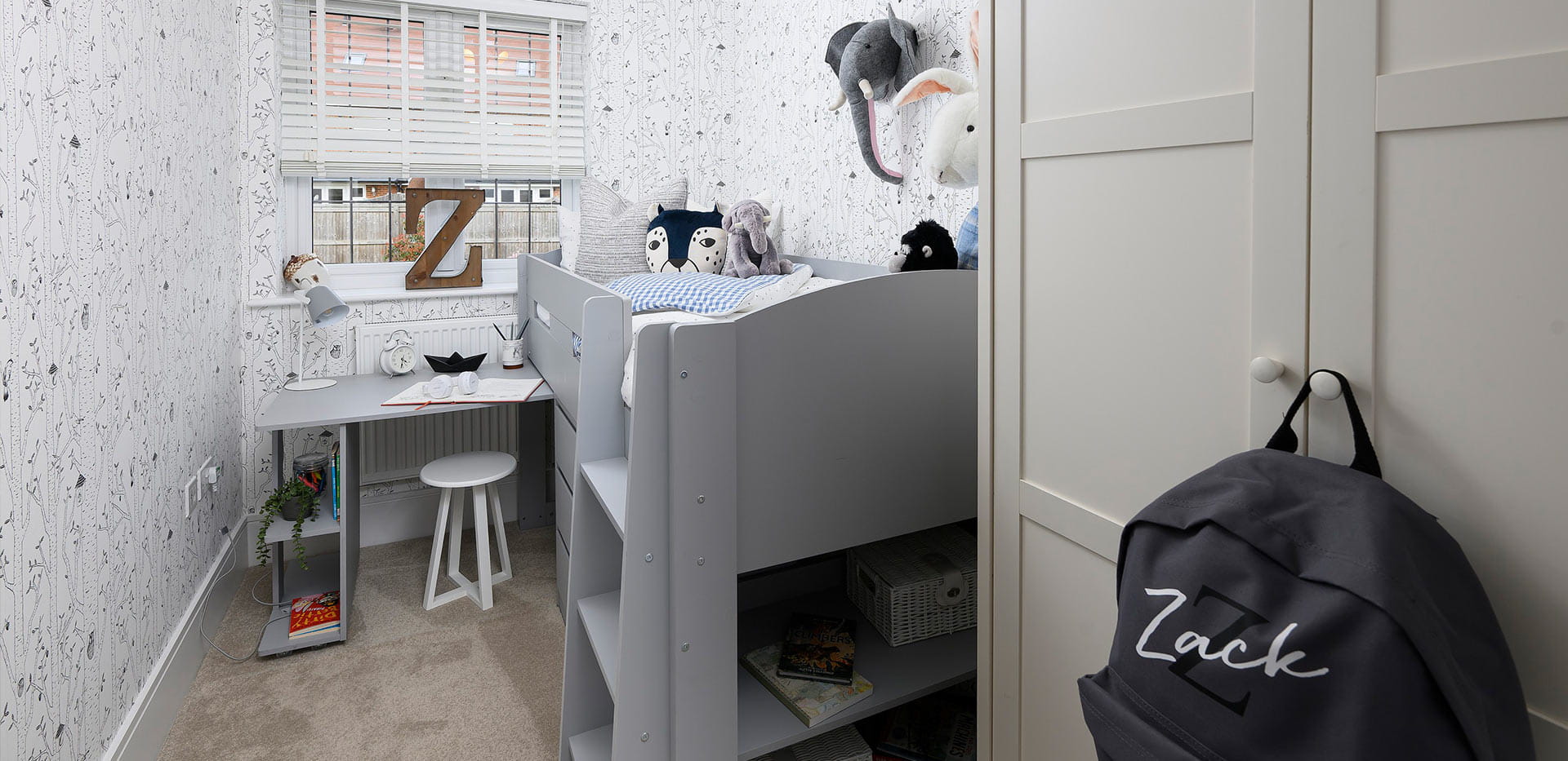 An interior Childrens Bedroom image