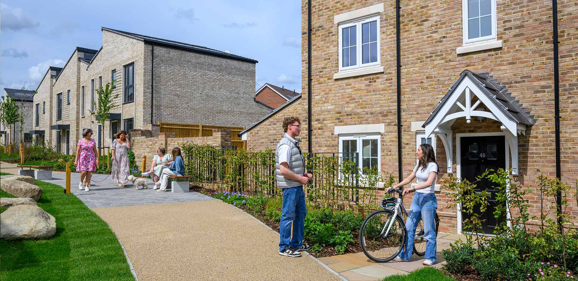 Exterior photography at Hareshill