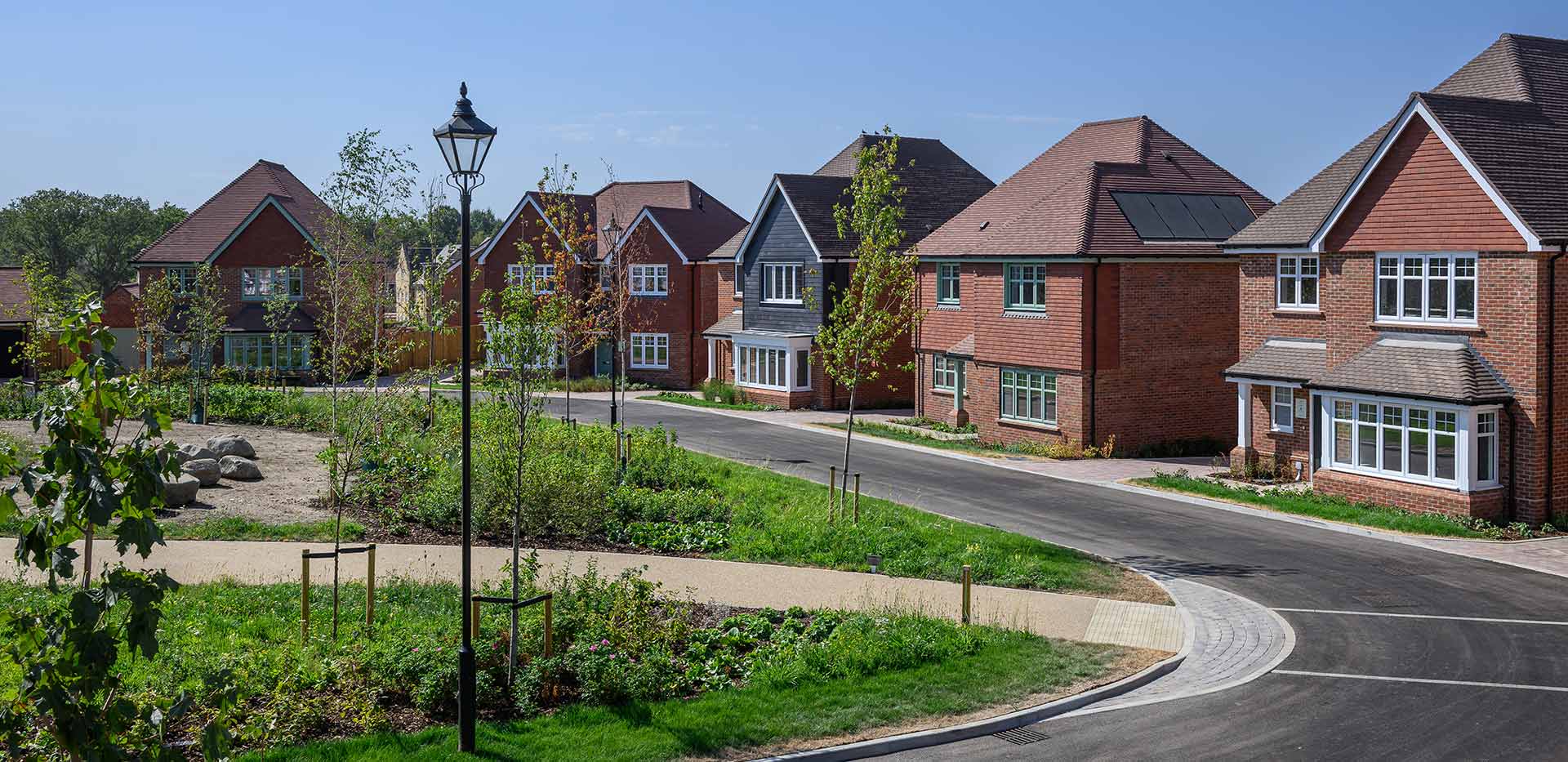 An exterior Street Scene from Hareshill