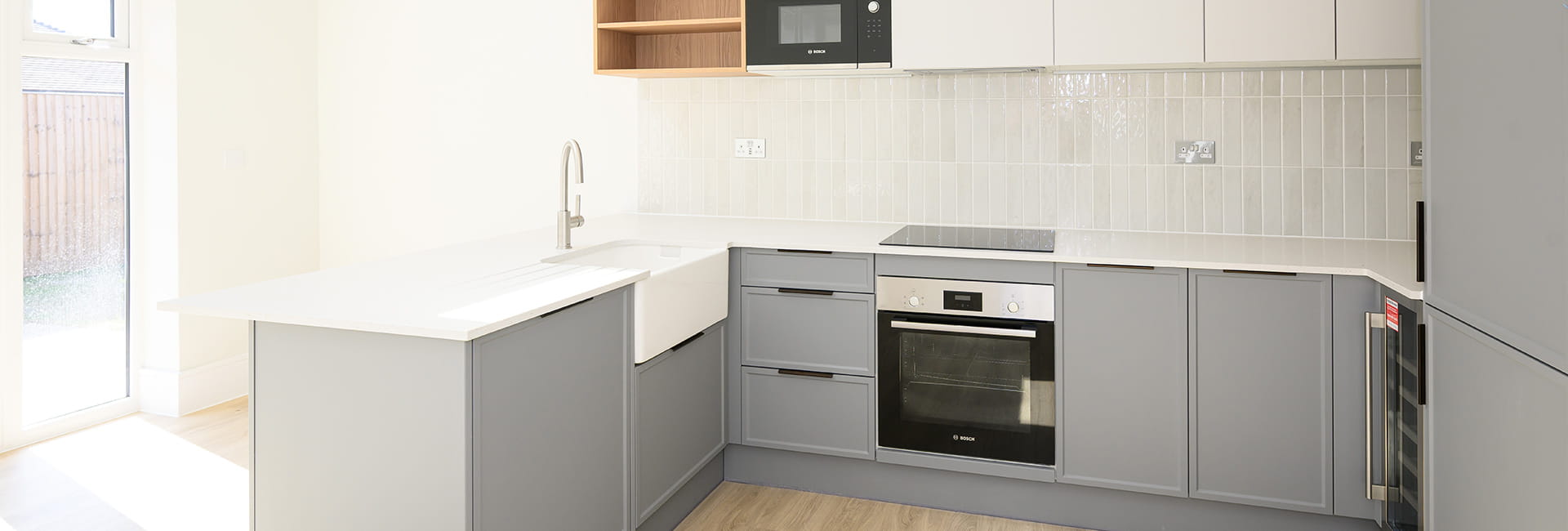 An interior photograph of the Kitchen area in Hareshill