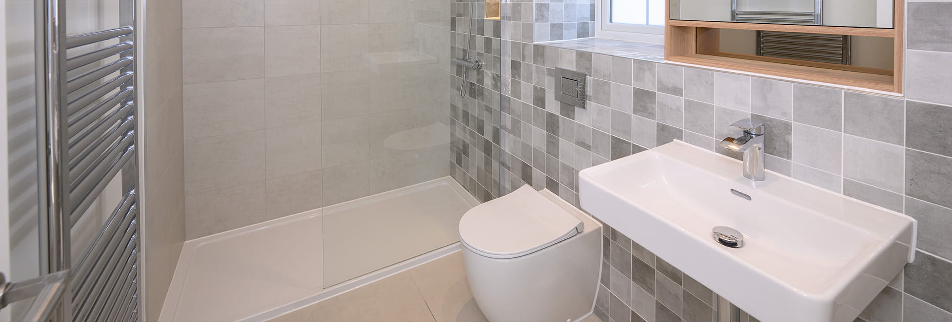 An interior photograph of the Bathroom in Hareshill