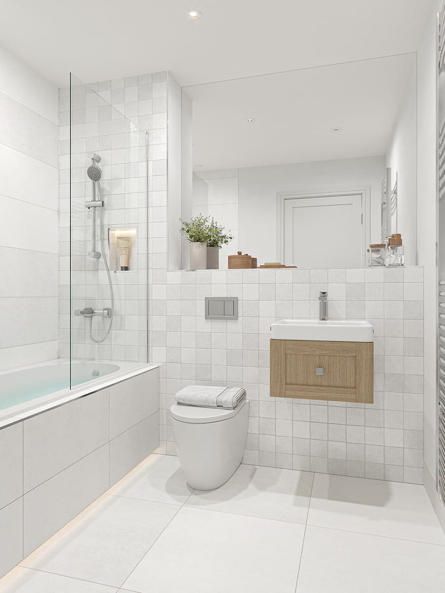 Bathroom specification style 3 at The Bloom Collection
