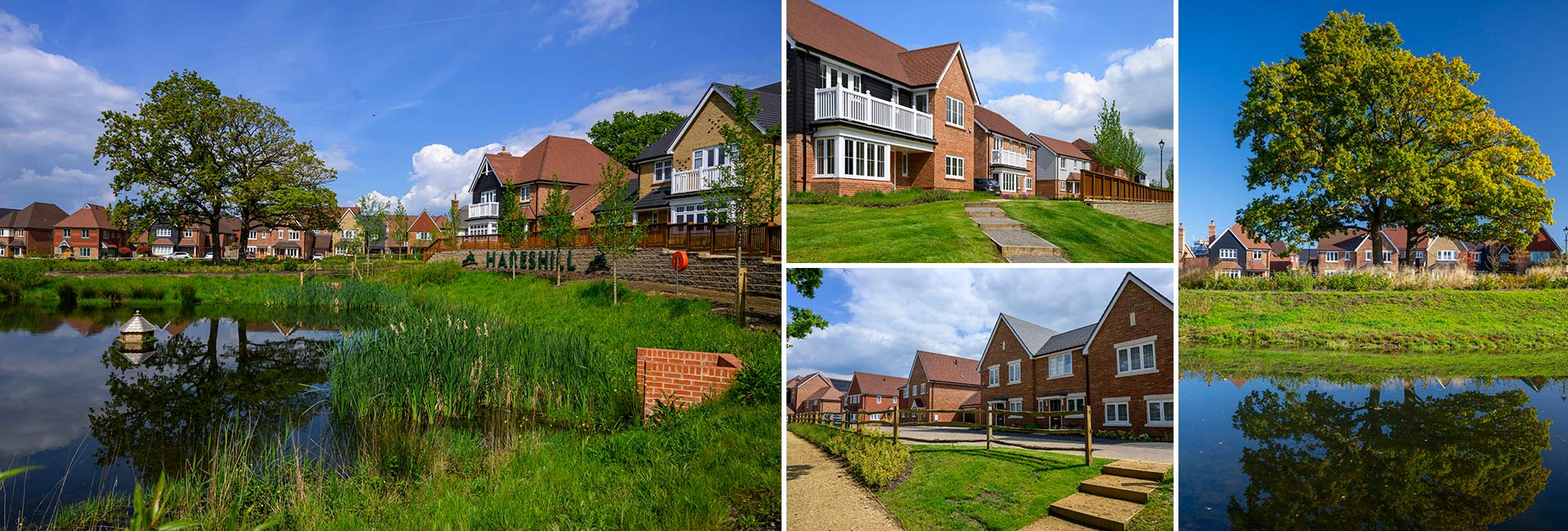 Hareshill, The Woodland Collection homes surrounded by beautiful greenery