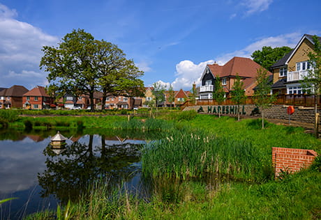 Hareshill homes surrounded by beautiful greenery
