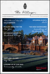 Hartland Village 'The Villager' brochure thumbnail with picture of Hartland Village