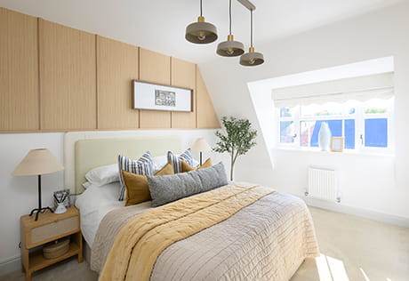 Hartland Village, new home, spacious bedroom