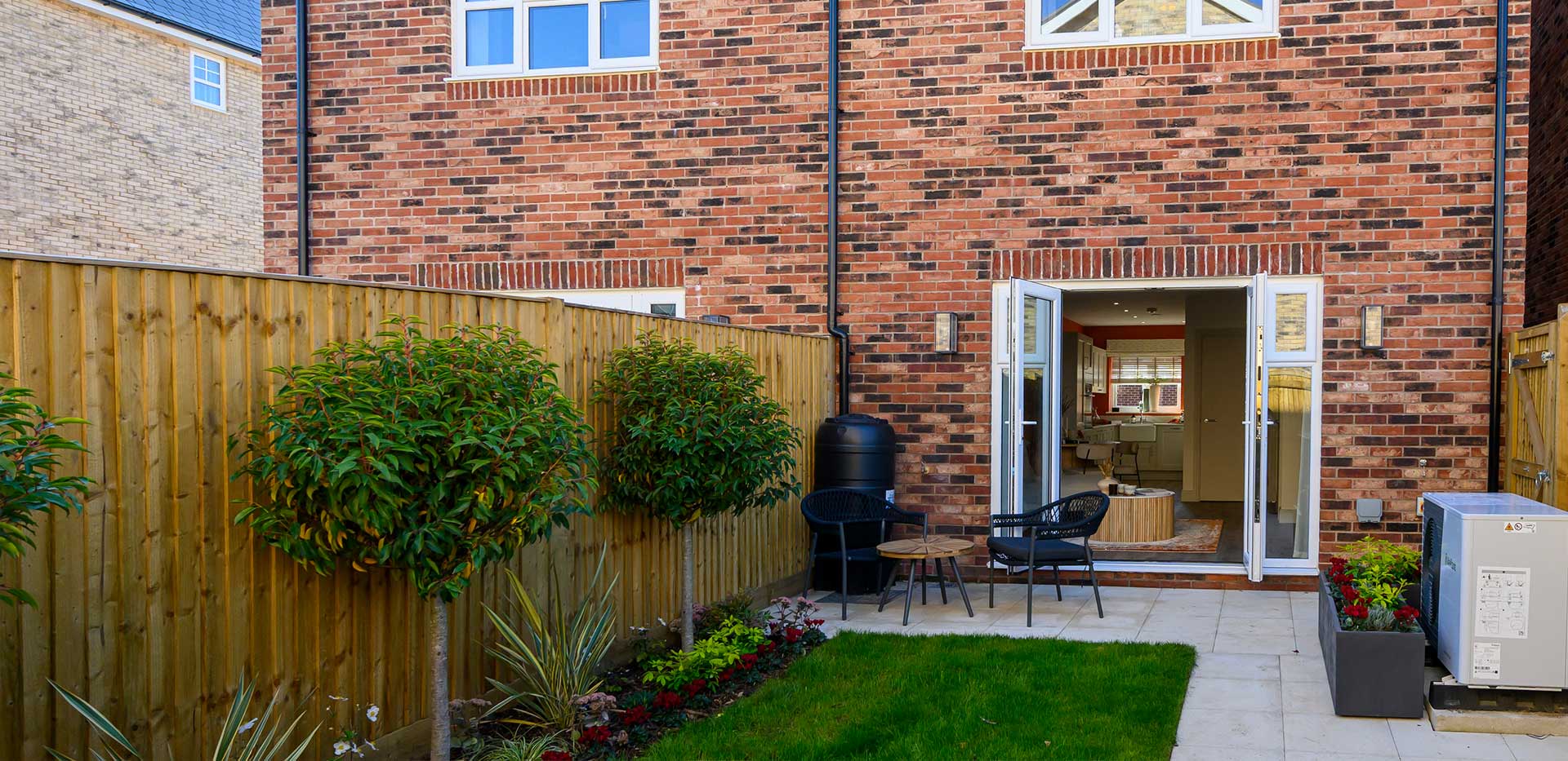 A Garden image at the 2 Bedroom Showhome at Hartland Village