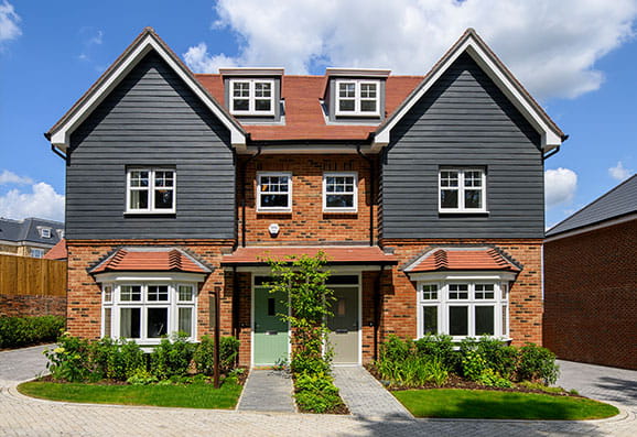 Exterior photograph of Hartland Mews Property