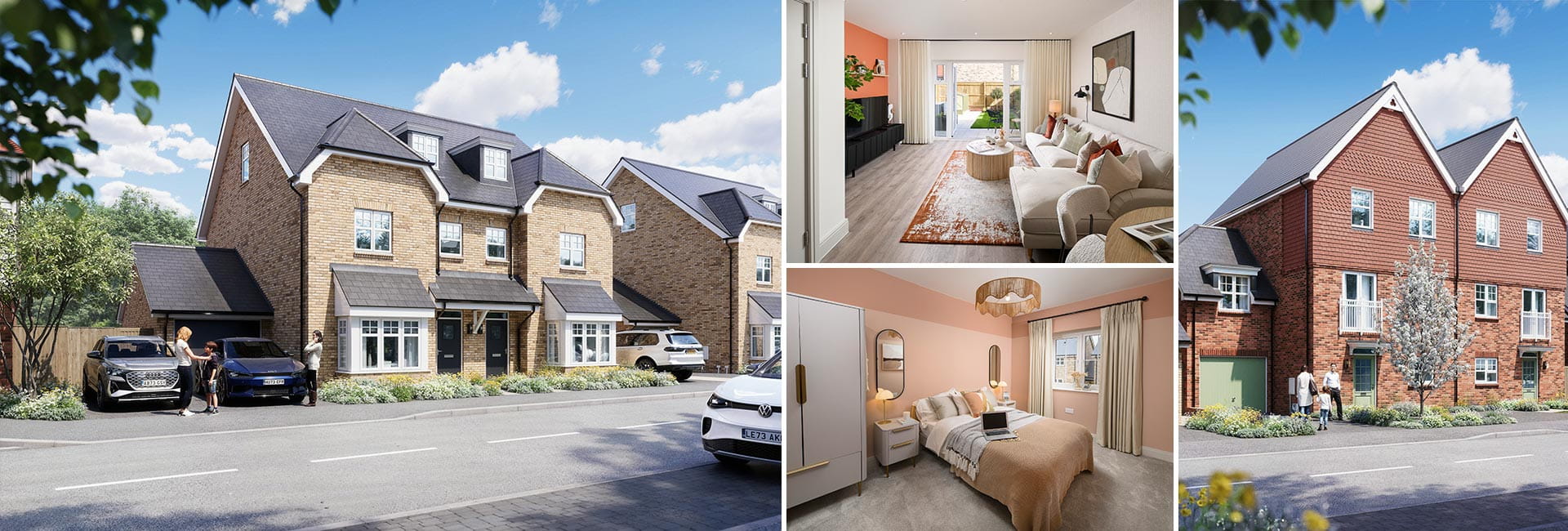 Hartland Village Pinewood Green exterior and interior photography