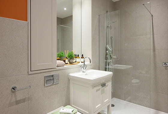 Hartland Village Pinewood Green Specification: House Bathroom