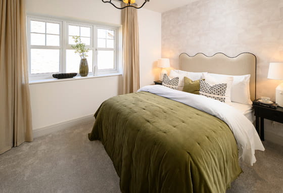 Hartland Village Pinewood Green Specification: House Bedroom