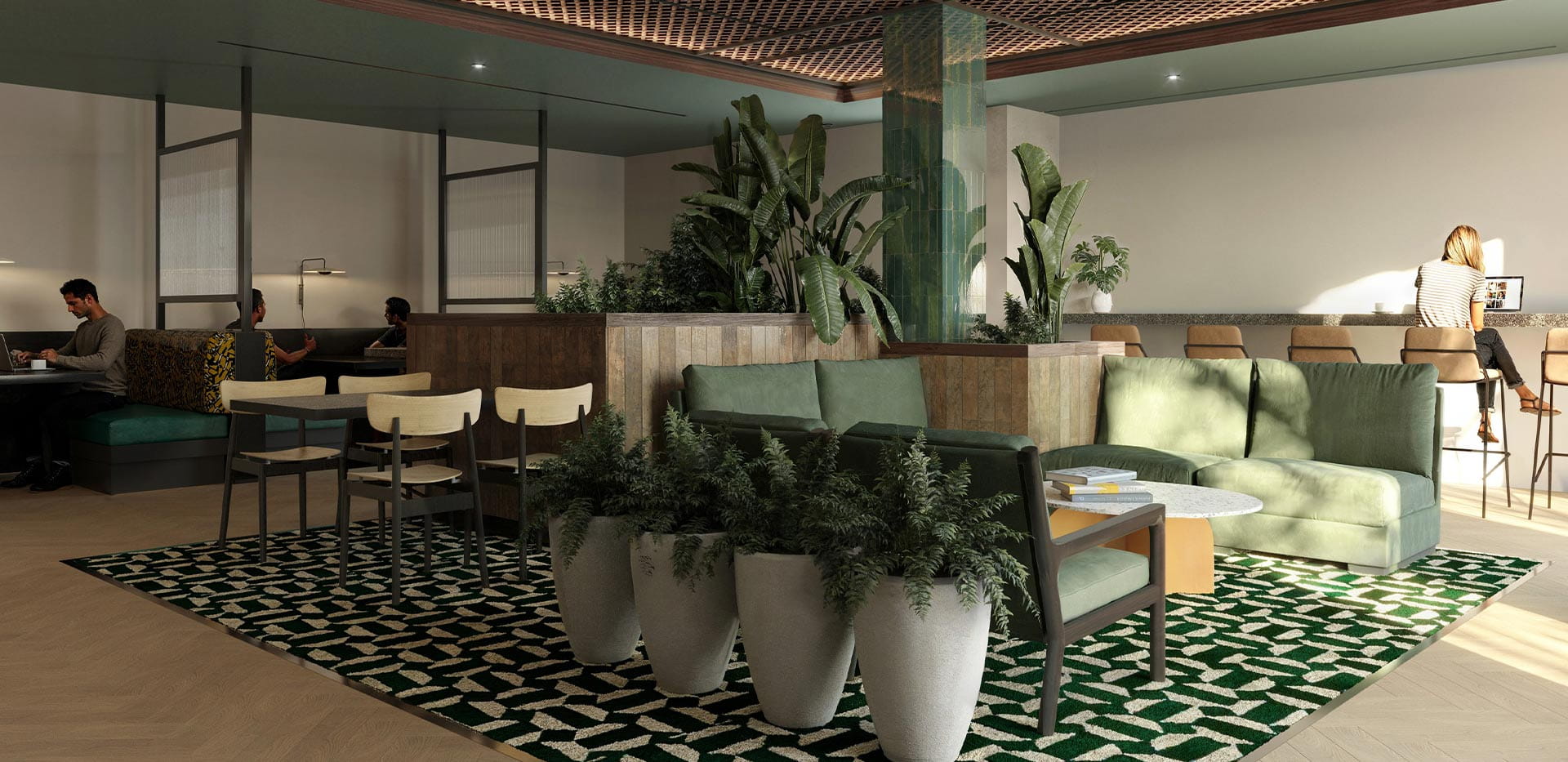 Heron Wharf, Interior, Residents Facility