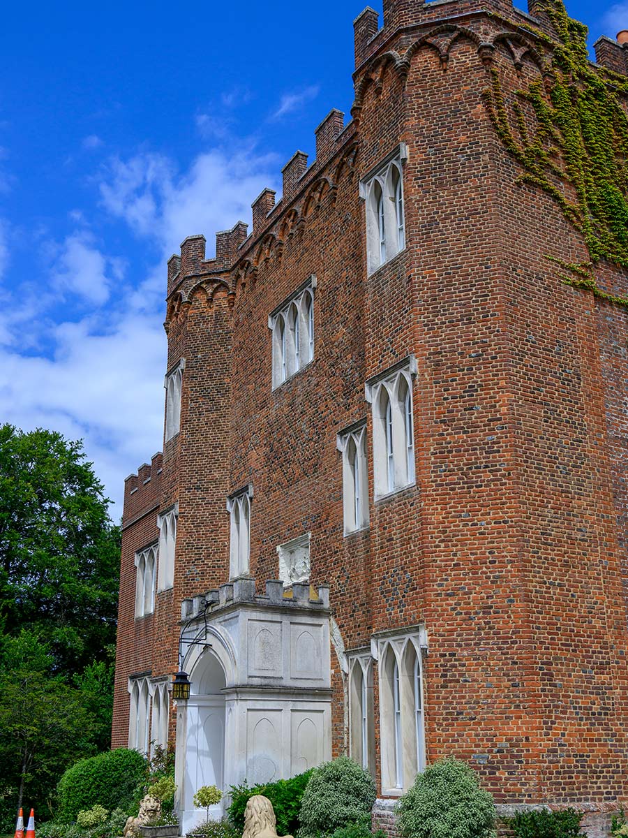 Hertford local area, castle exterior