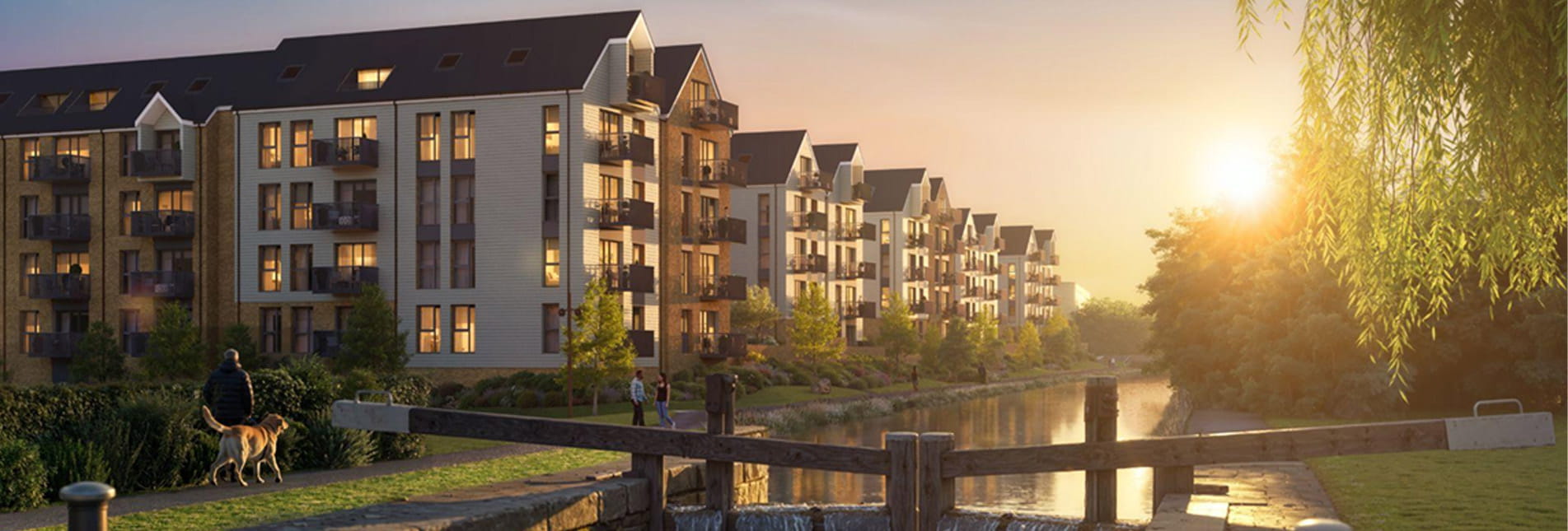 Exterior image of Hertford Locks