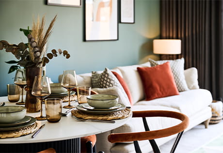 Interior image of a kitchen at Highcroft