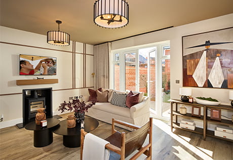 An interior Living area image from The Cornflower at Highcroft