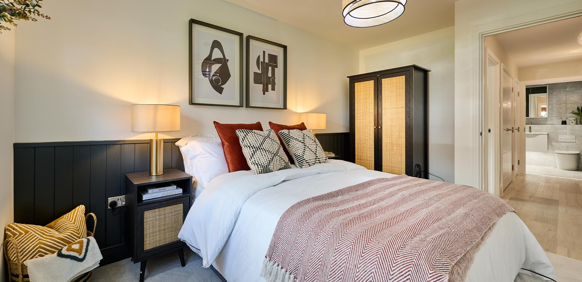 Highcroft, Interior, Bedroom