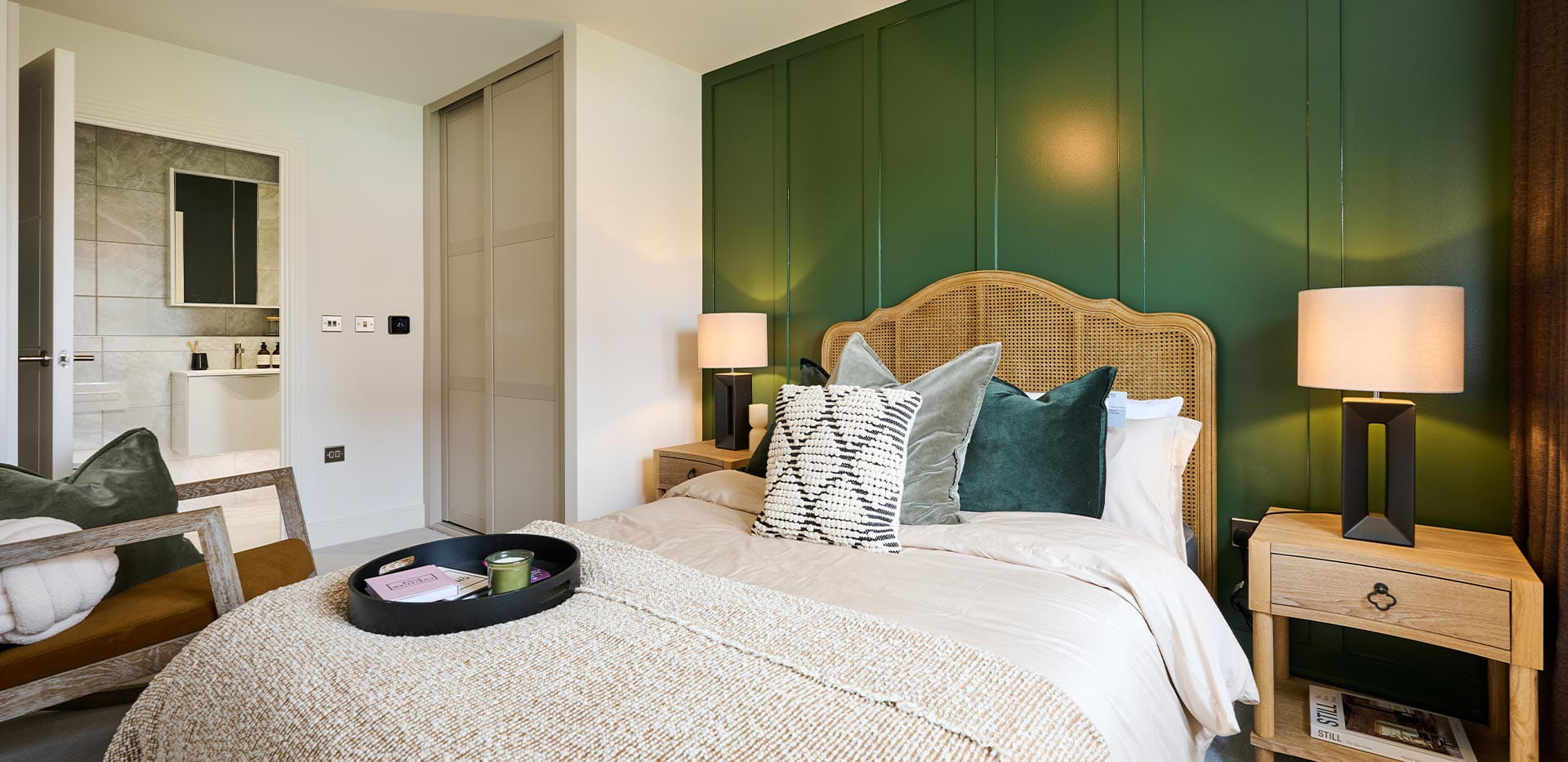 Highcroft, Interior, Bedroom