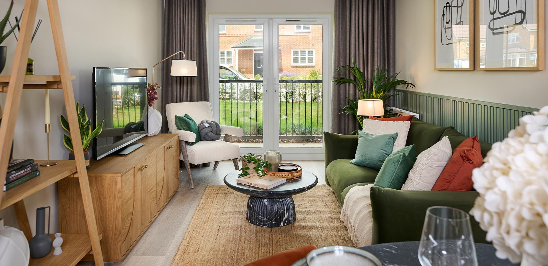 Highcroft, Interior, Living Room