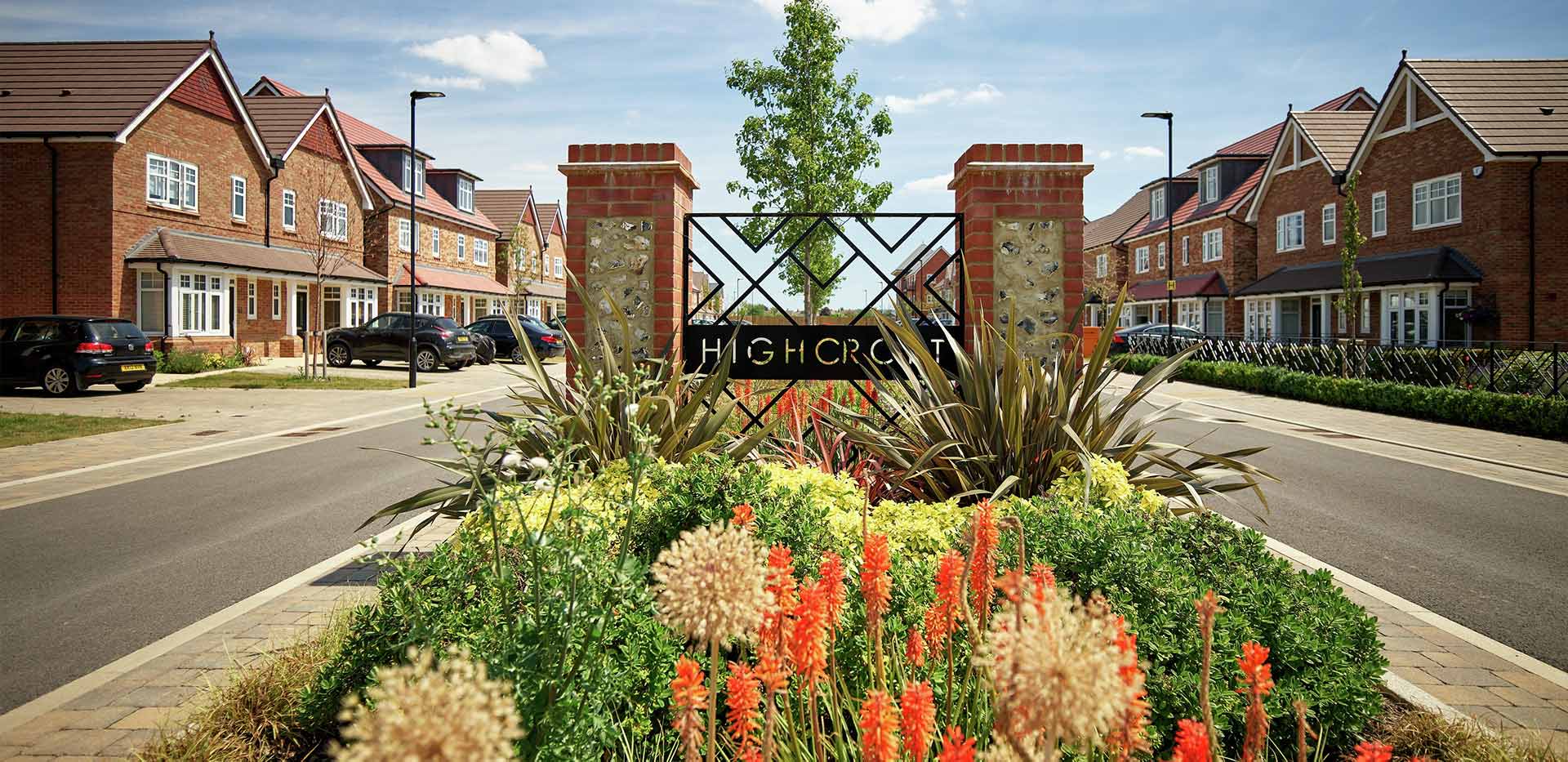 An exterior image of Highcroft