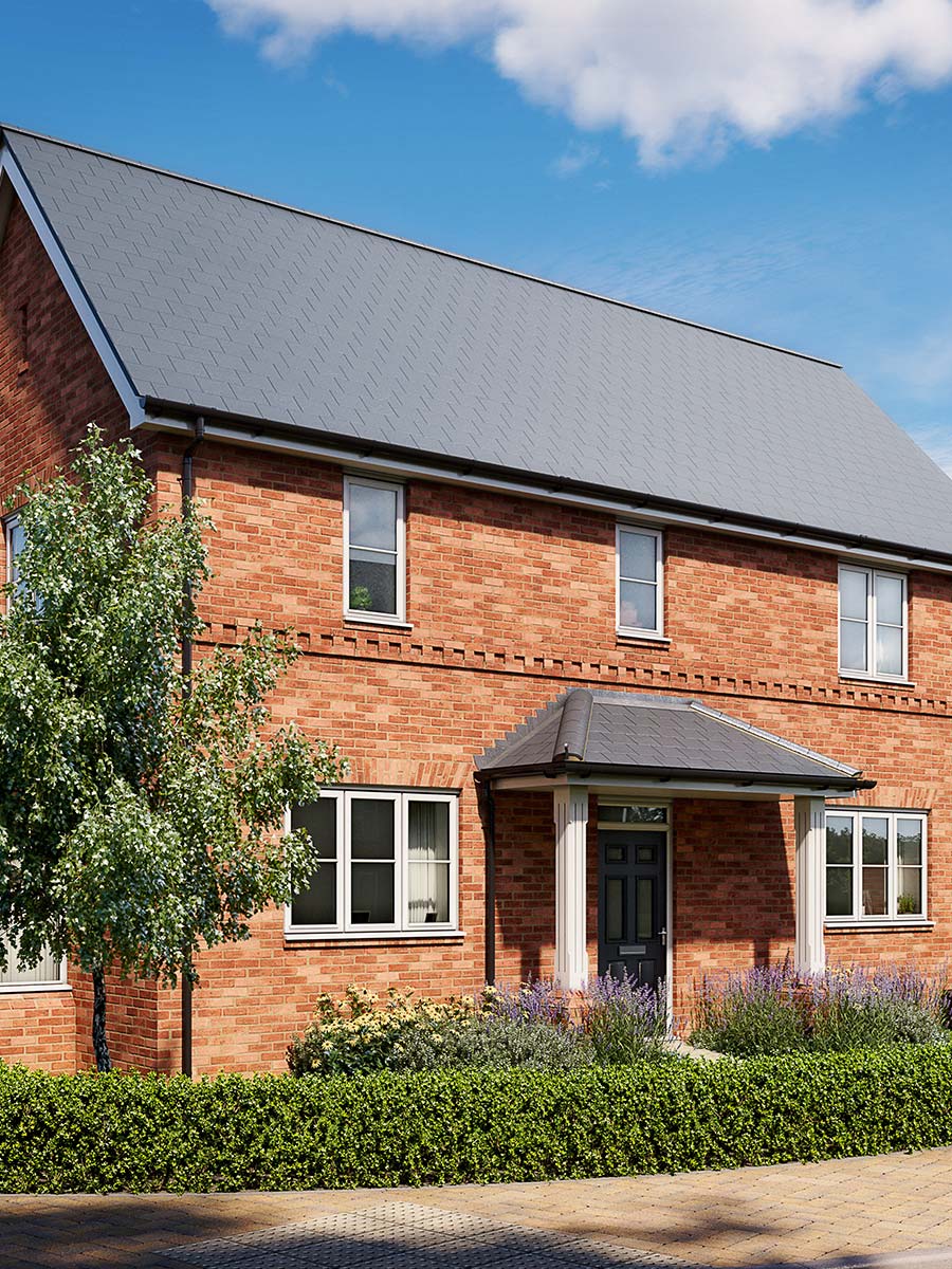 Exterior image of Clover, plot 243