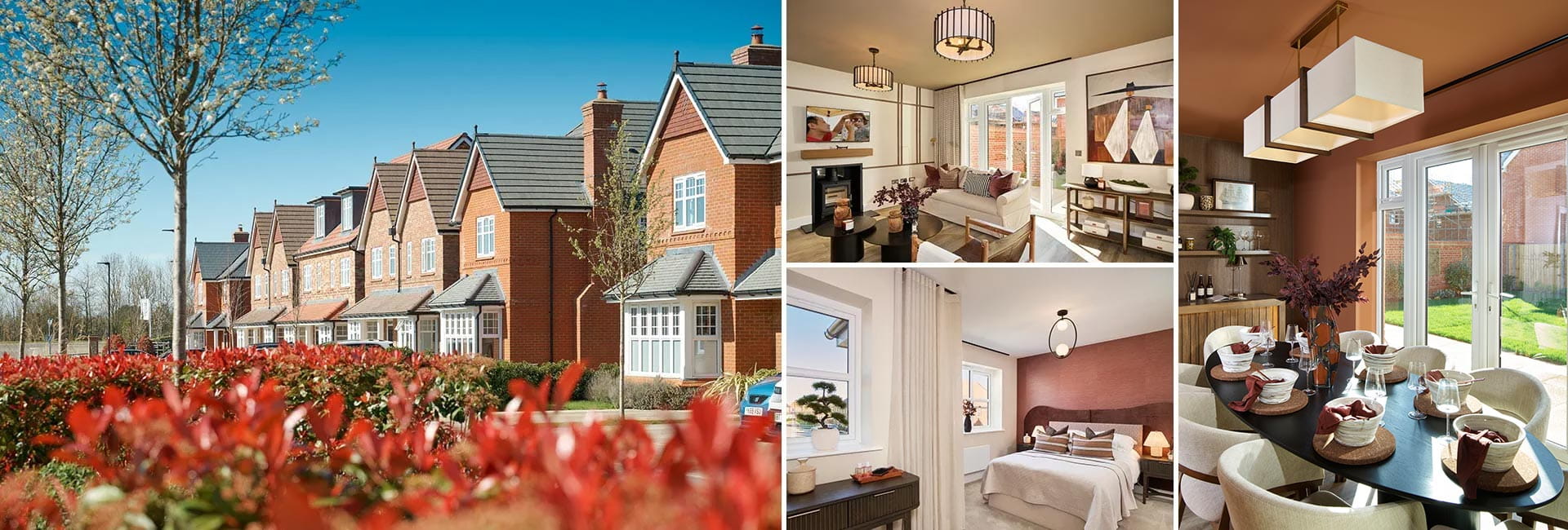 A montage of images from Highcroft
