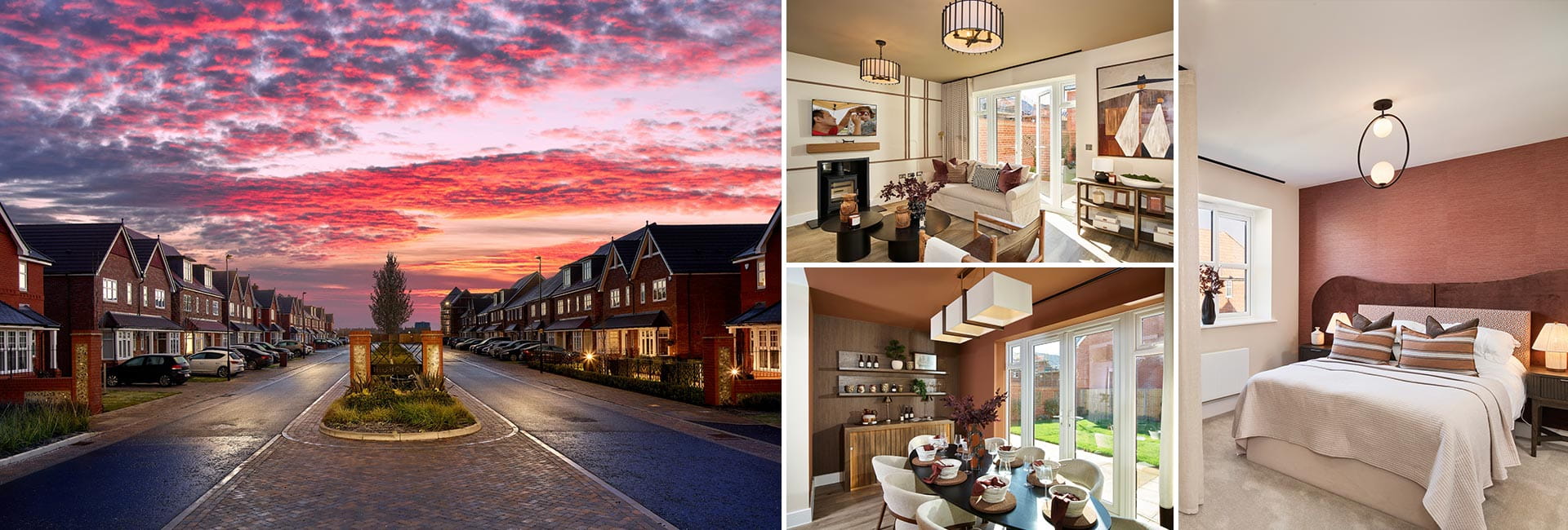 An Montage of Highcroft Interior and Exterior Images