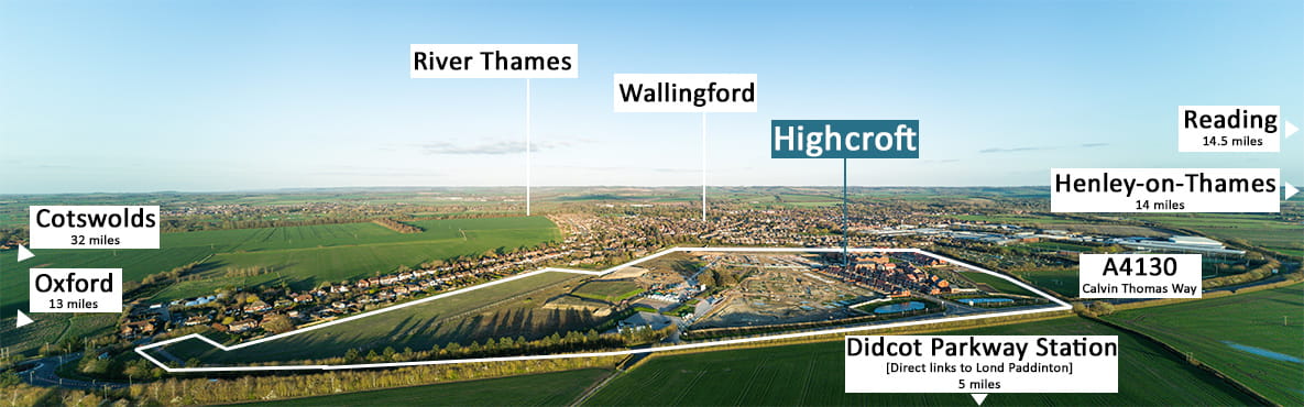 An Aerial View of Wallingford