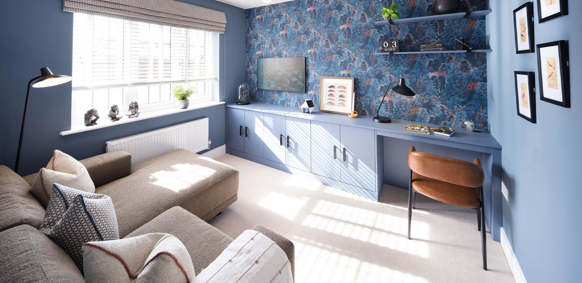 Highwood Village, Interior, Living Room