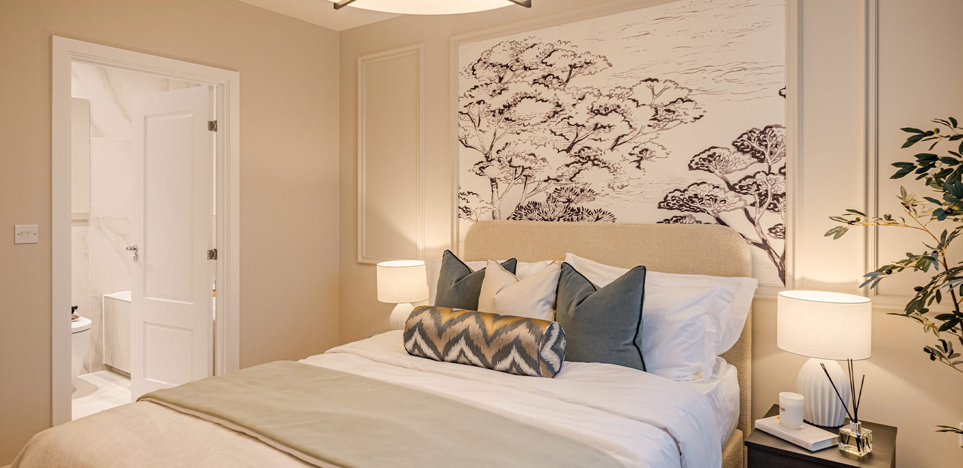 Highwood Village, Interior, Bedroom