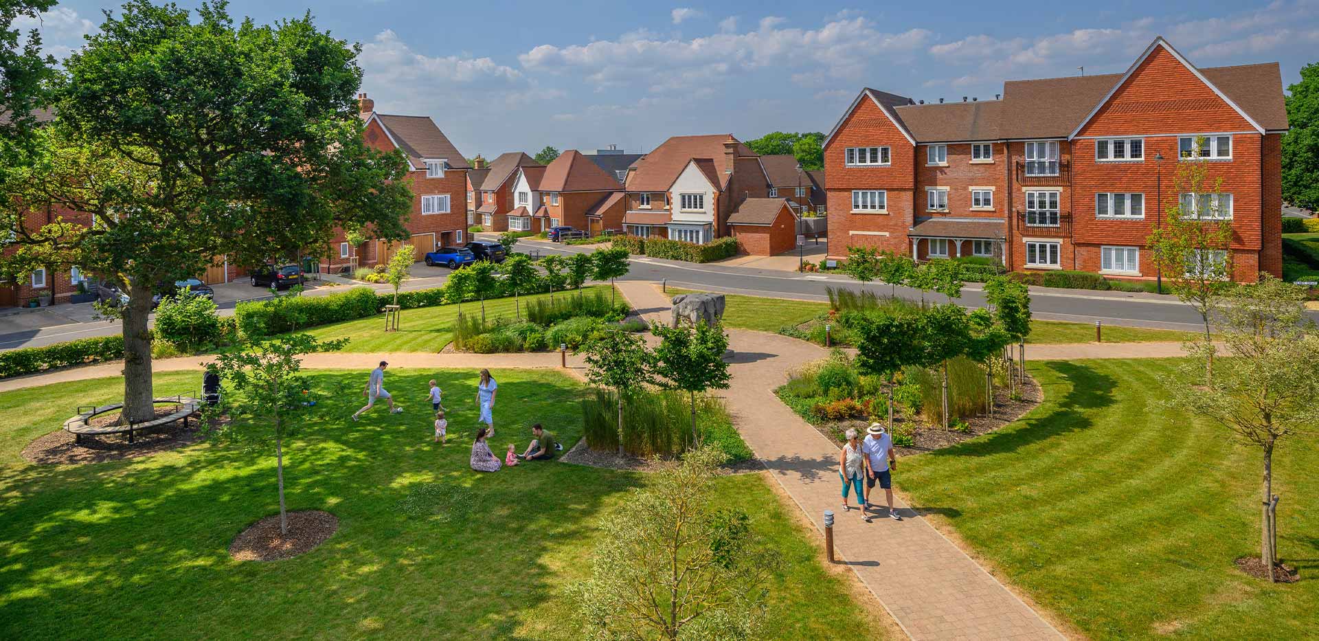 Highwood Village, External image of the development