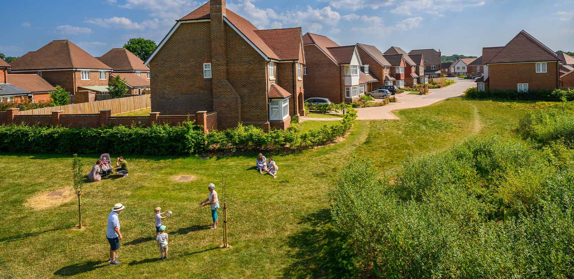 Highwood Village, External image of the development