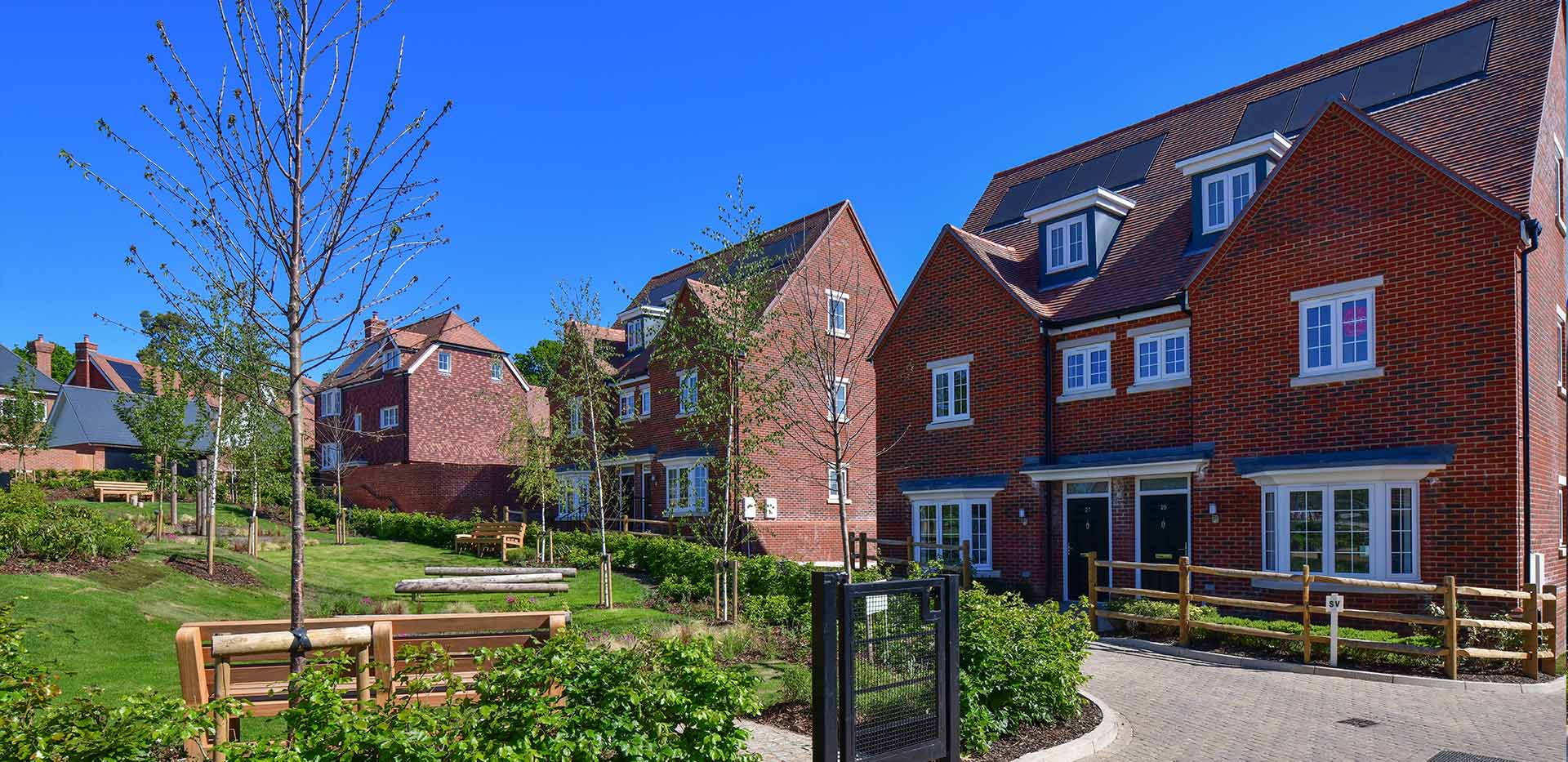 Hollyfields exterior photo of homes