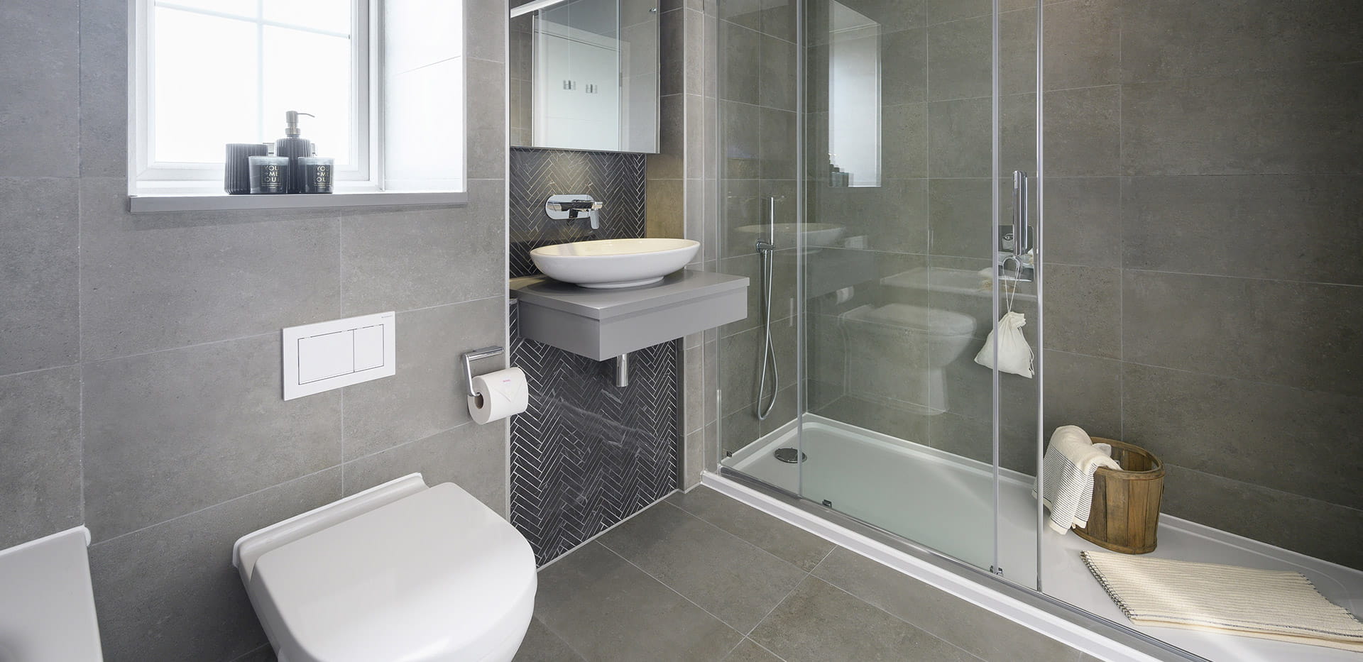 Hollyfields, 4 Bedroom Showhome, Interior, Bathroom