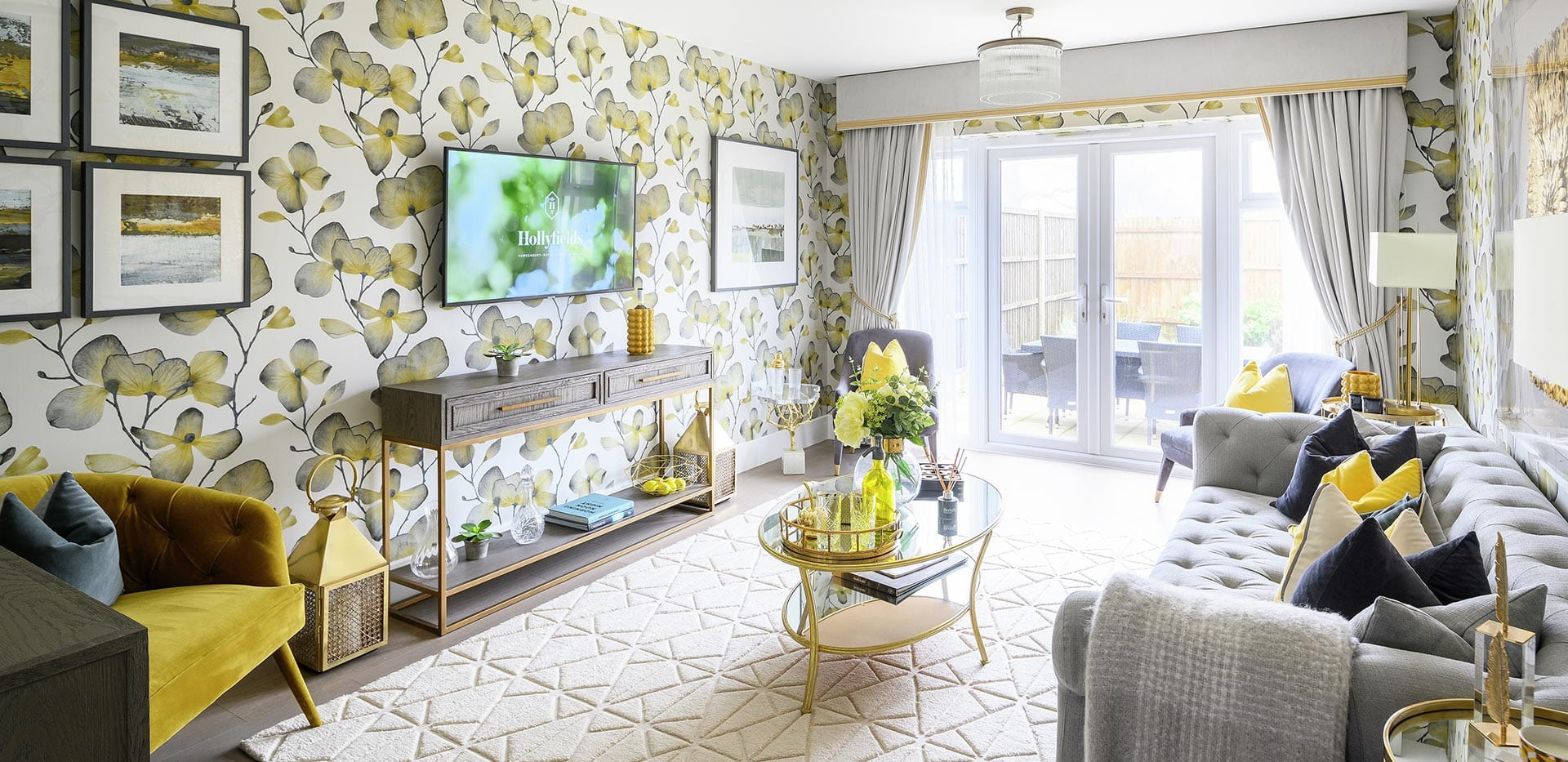 Hollyfields, 4 Bedroom Showhome, Interior, Living