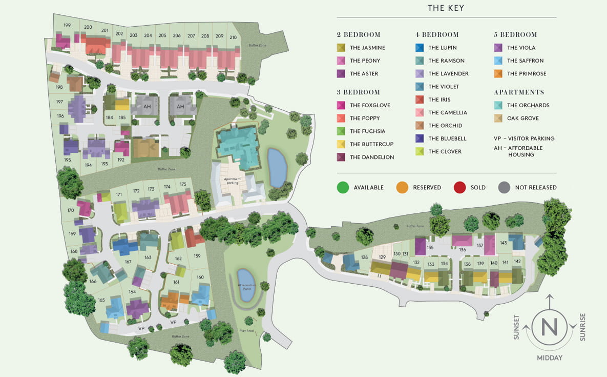 Hollyfields - Houses Phase - Site Plan