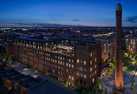 Dusk image of Horlicks Quarter