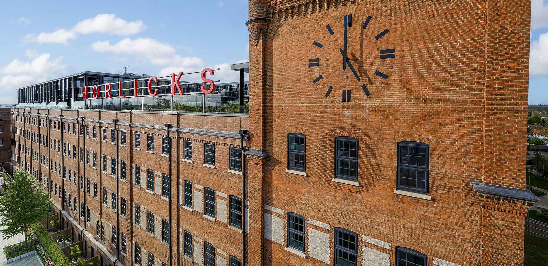 Horlicks Quarter - The Horlicks Factory exterior