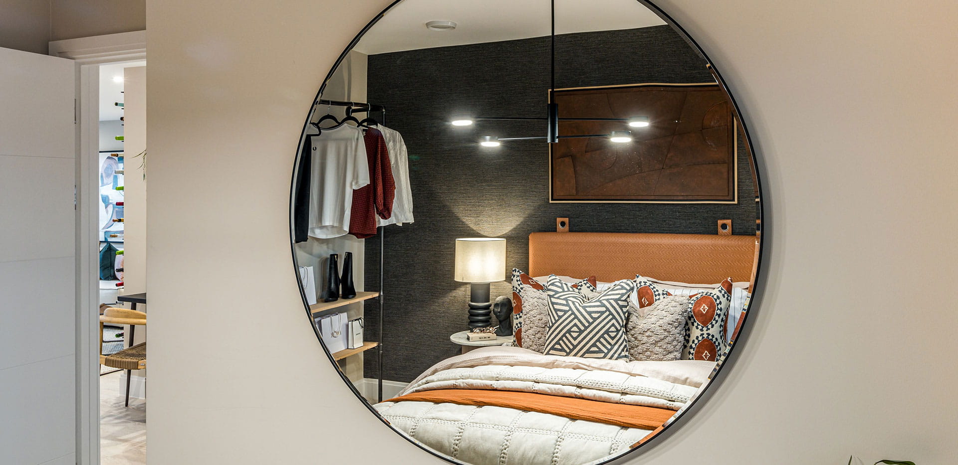 Horlicks Quarter bedroom mirror and decor