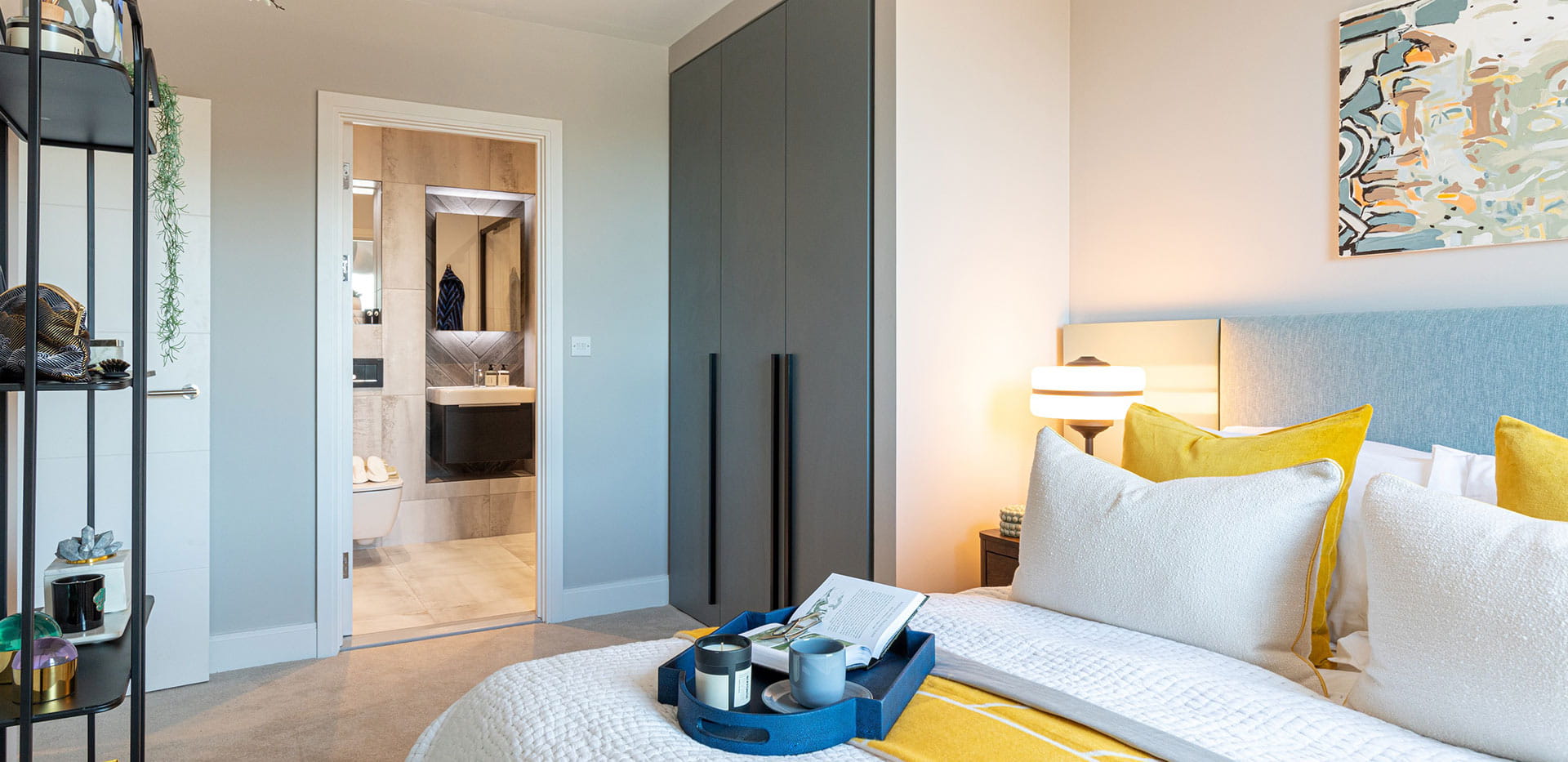 Horlicks Quarter home, large bedroom with ensuite