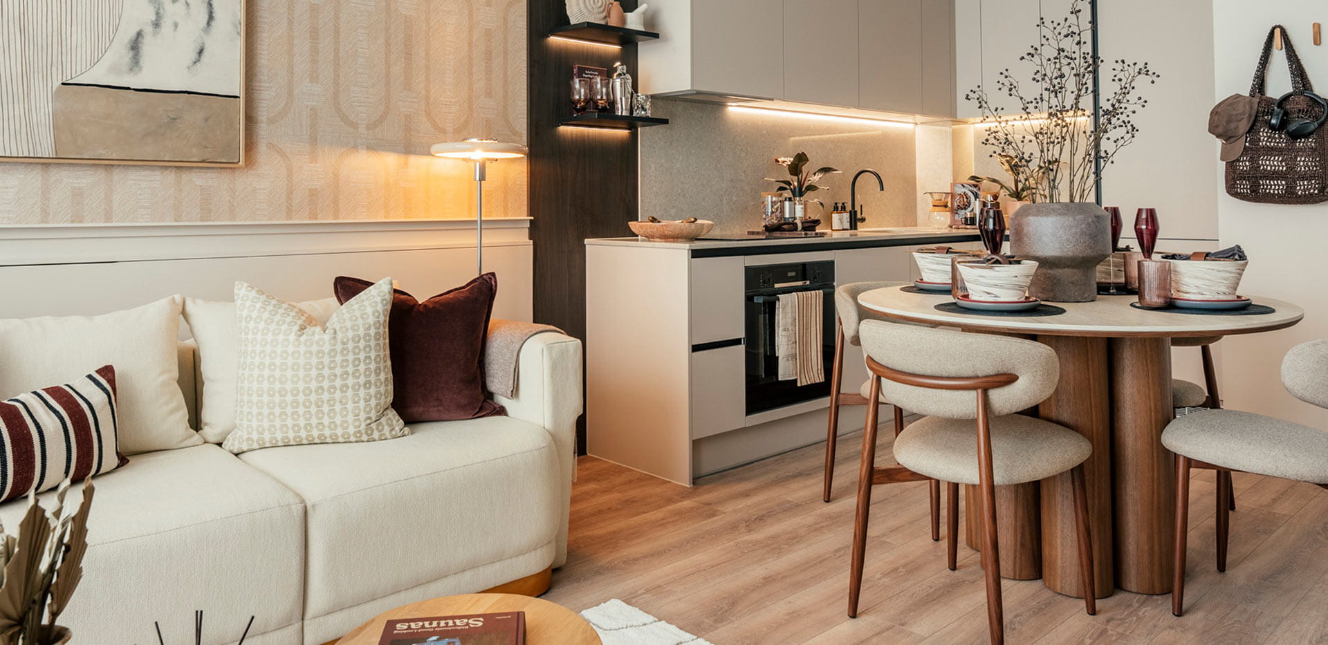 Horlicks Quarter, spacious living and dining area