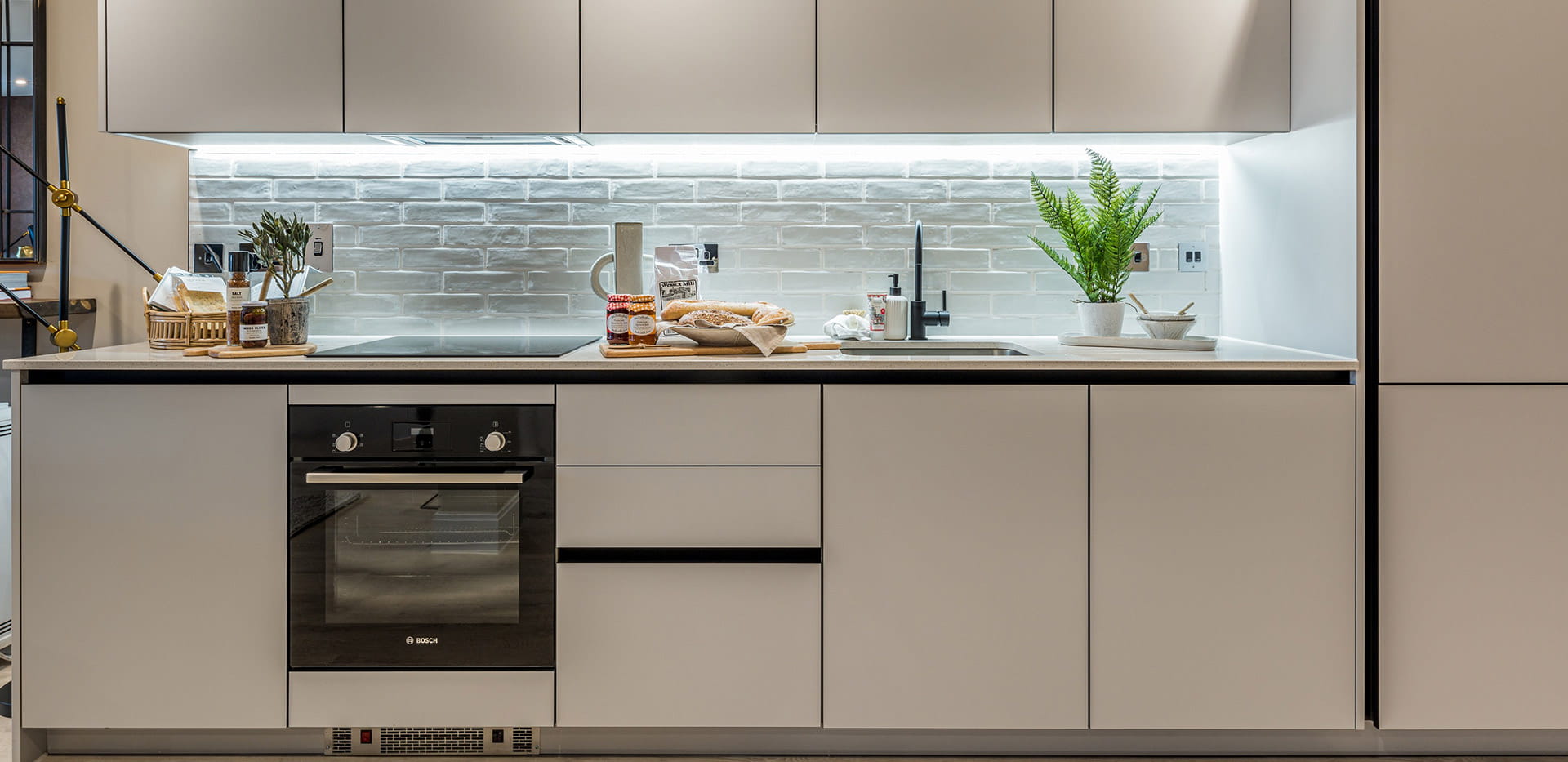 An interior Kitchen image at Horlicks Factory
