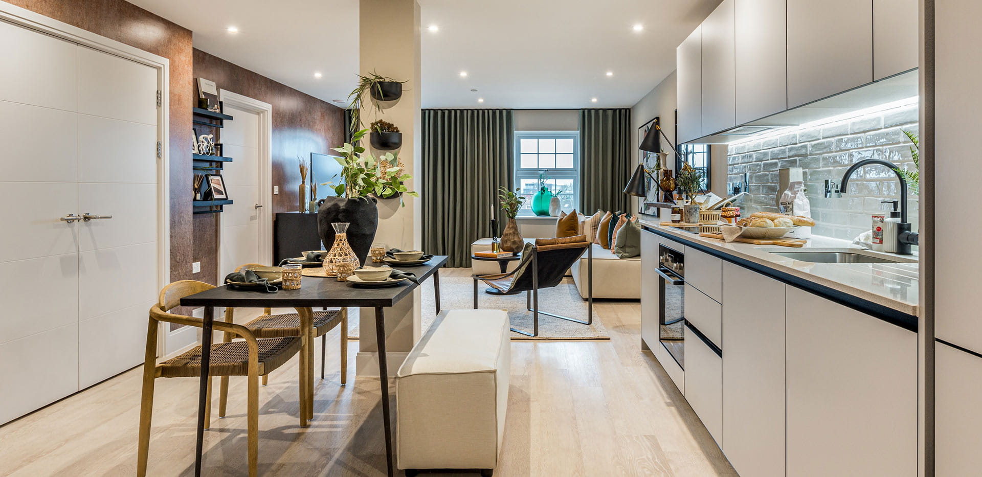 An interior Kitchen / Dining / Living image at Horlicks Factory