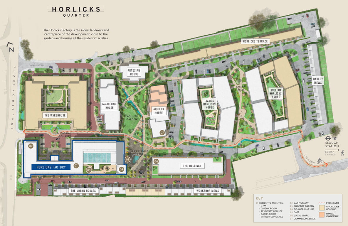 Horlicks Factory Site Plan