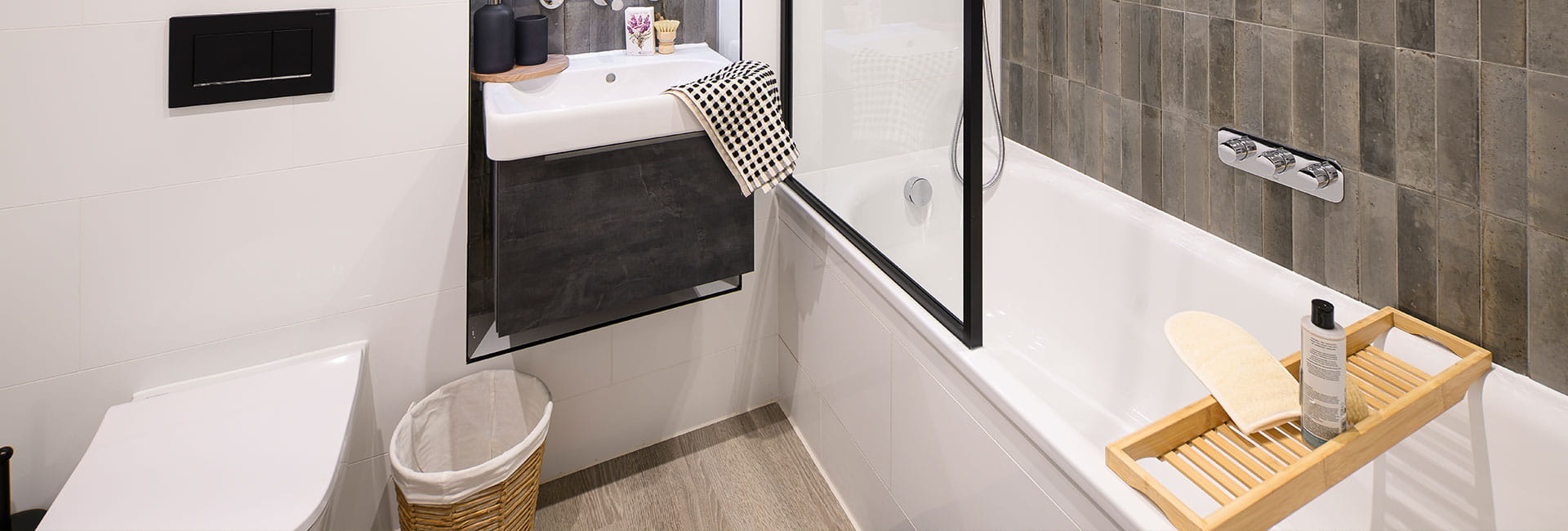 An interior image of a Bathroom