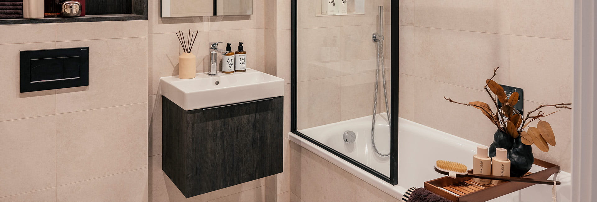 An interior image of the Bathroom